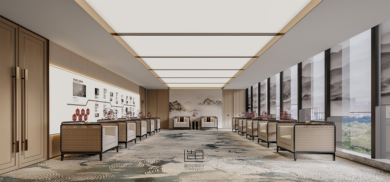 金该表现 | 招商办公设计表现 -27