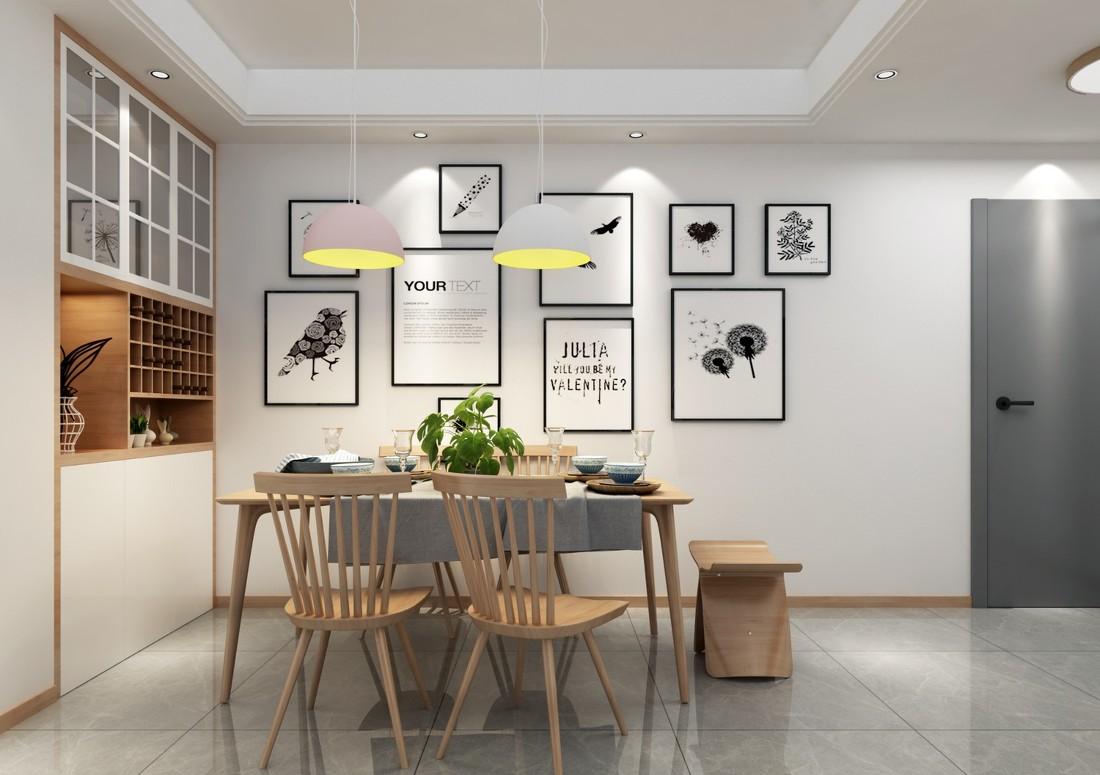 115㎡极简小清新-4