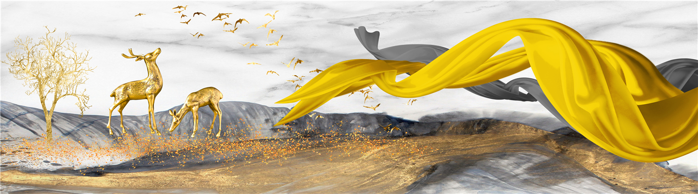 轻奢 新中式卧室装饰画之床头画-4