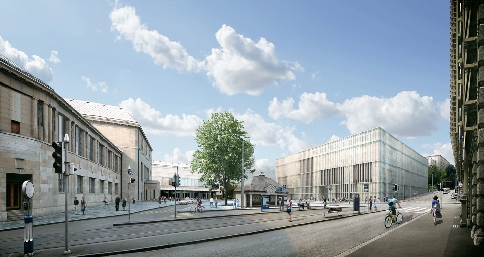 苏黎世美术馆新馆 · 传统与现代的融合-3