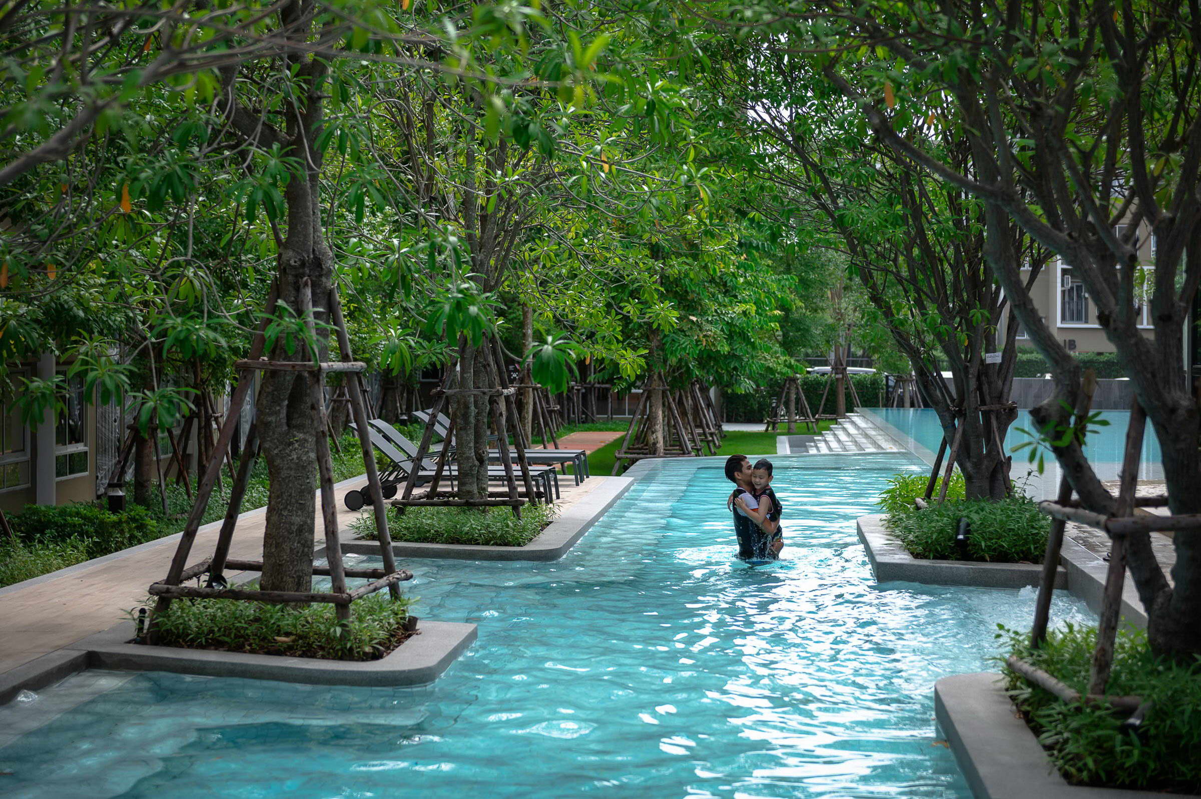 泰国 Plum Alive 二期景观设计 | 被动式生活空间-12