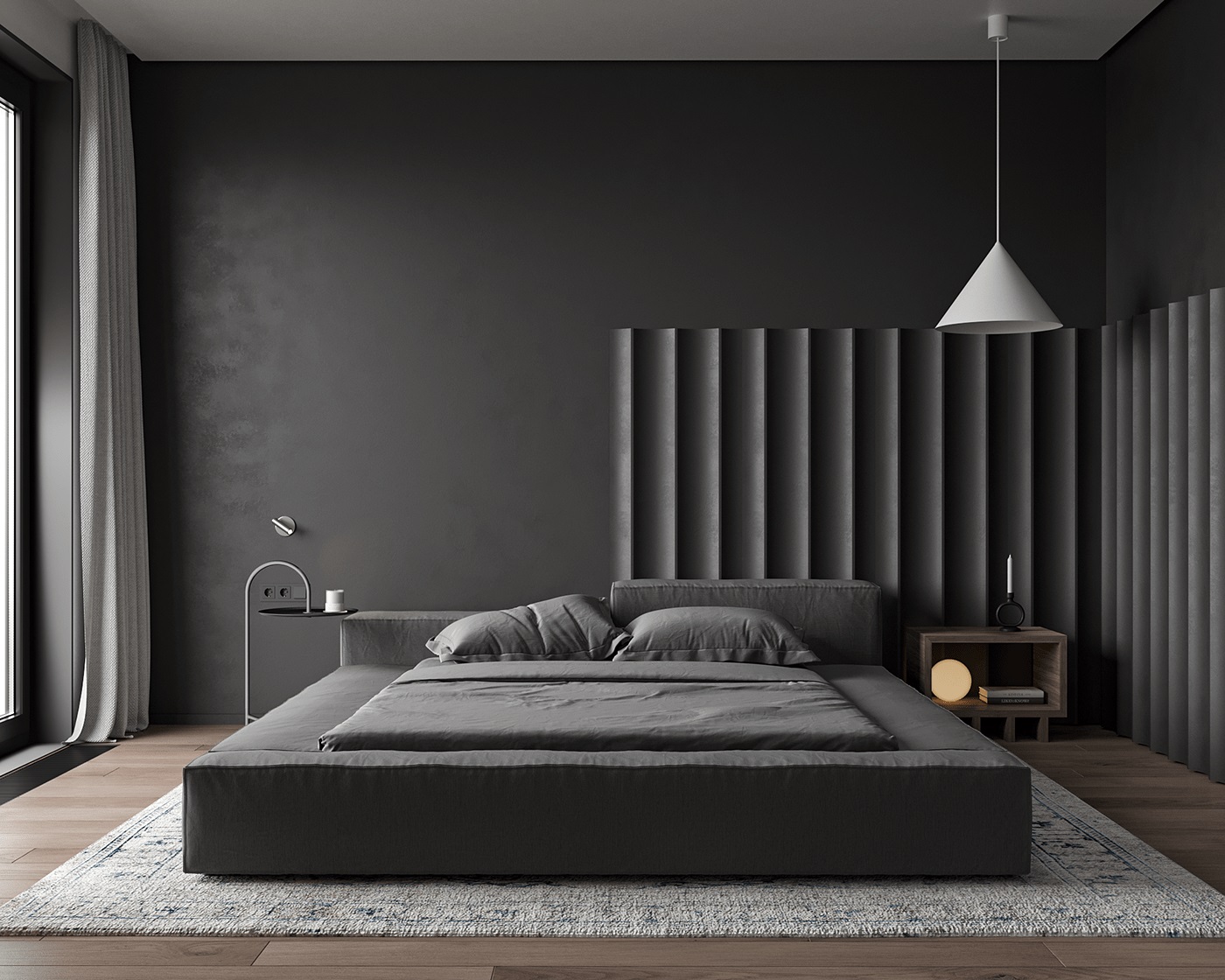 乌克兰基辅浅灰色线住宅设计-22