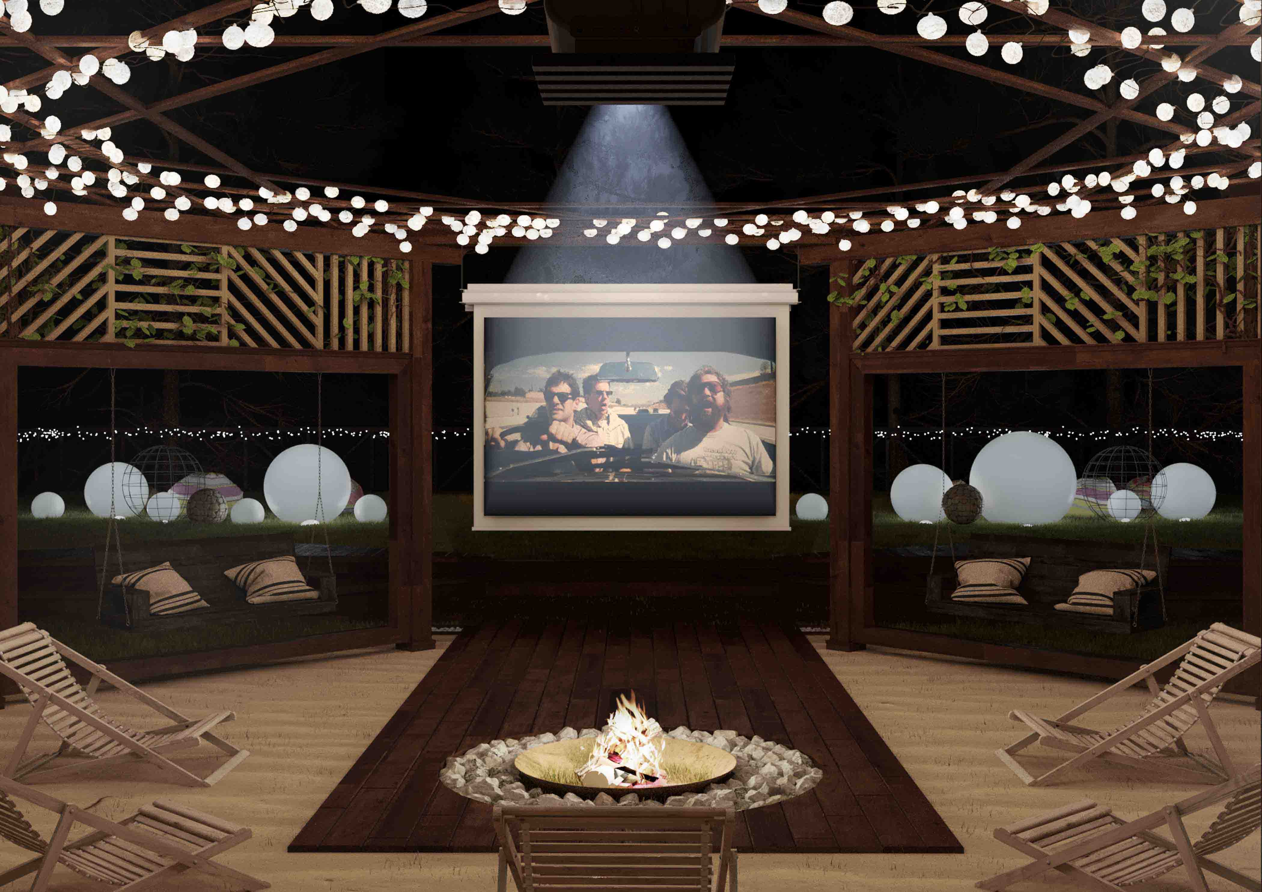 The territory of the banquet house "Dali"-12