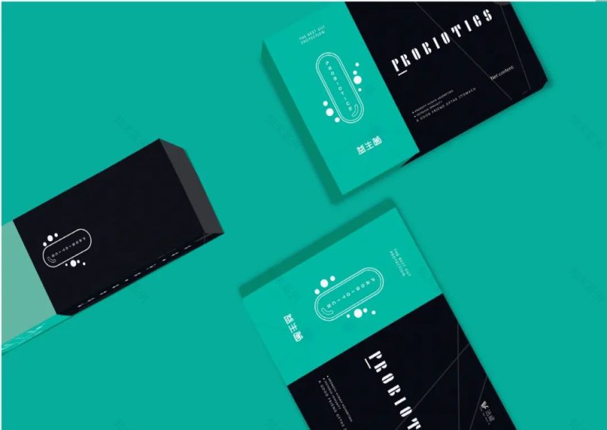 保定法鵜益生菌店,对比色设计吸引眼球-50