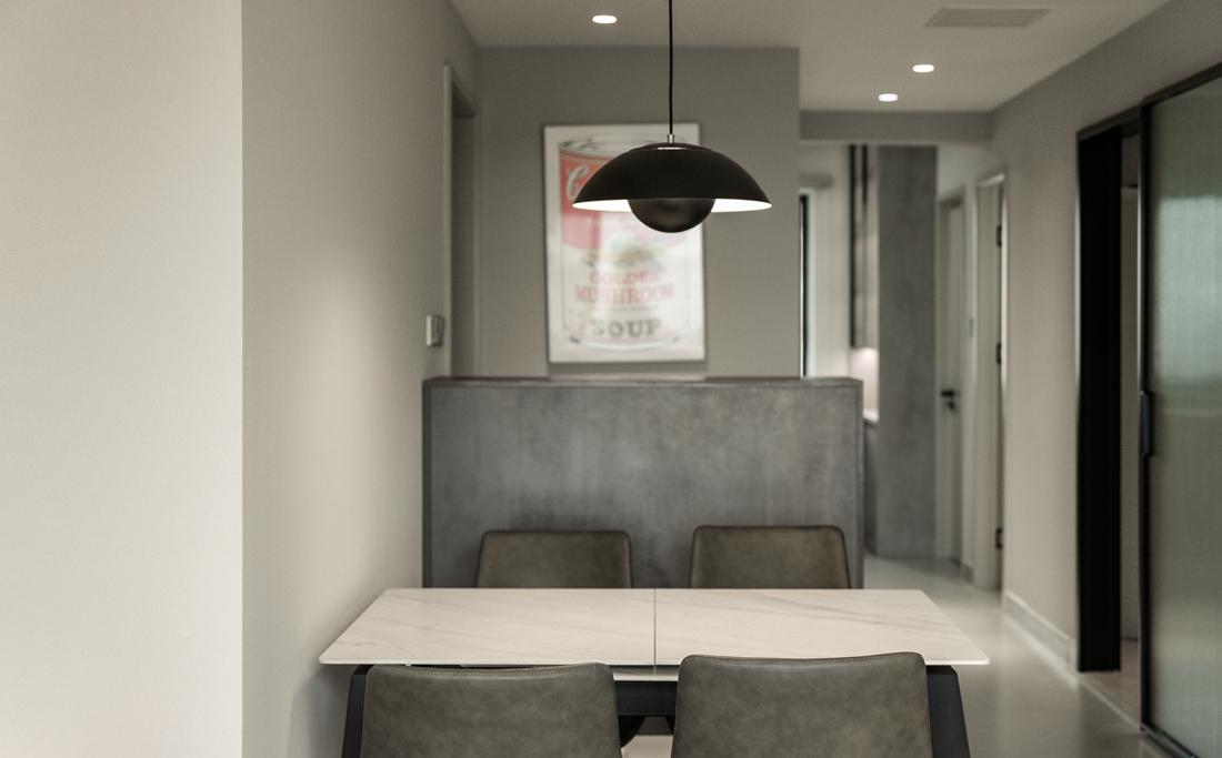 现代风格小户型设计-7