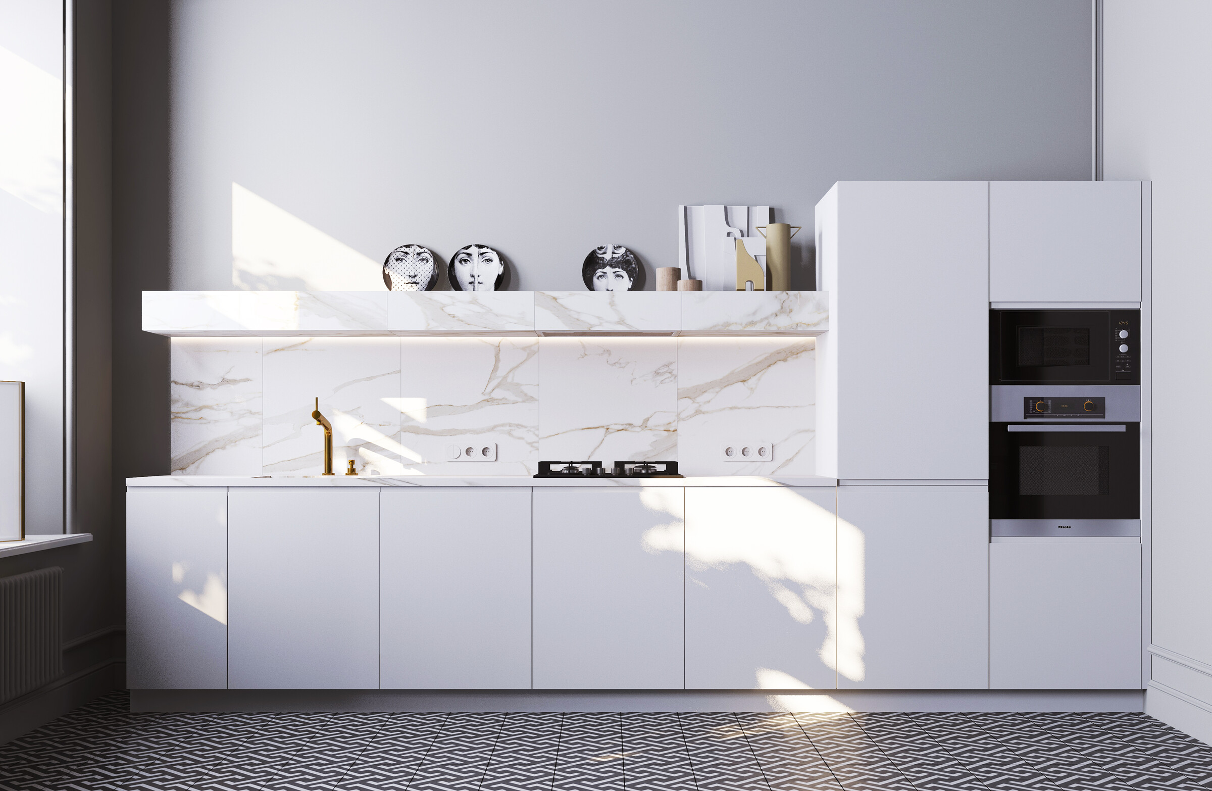 复古与现代的完美融合 · bobo space 的圣彼得堡公寓设计丨俄罗斯圣彼得堡-19