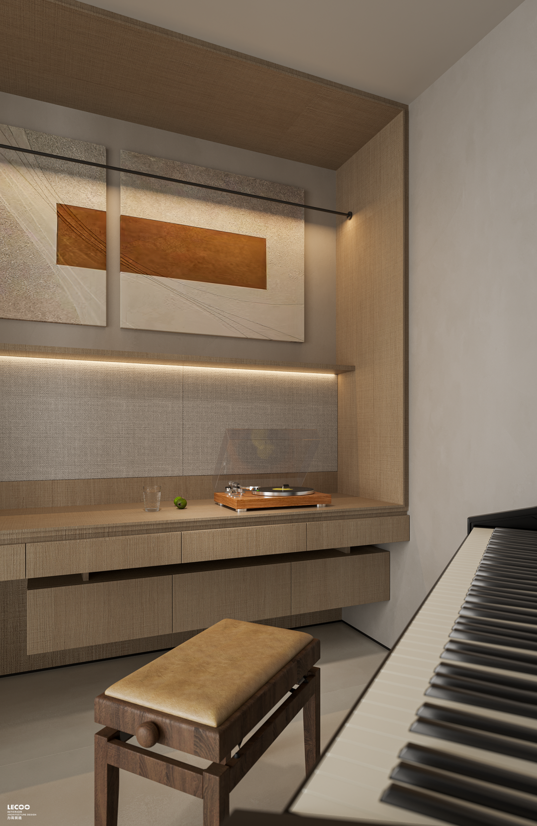 极简主义自建私宅设计丨中国潮州丨LECOO力高質造-36