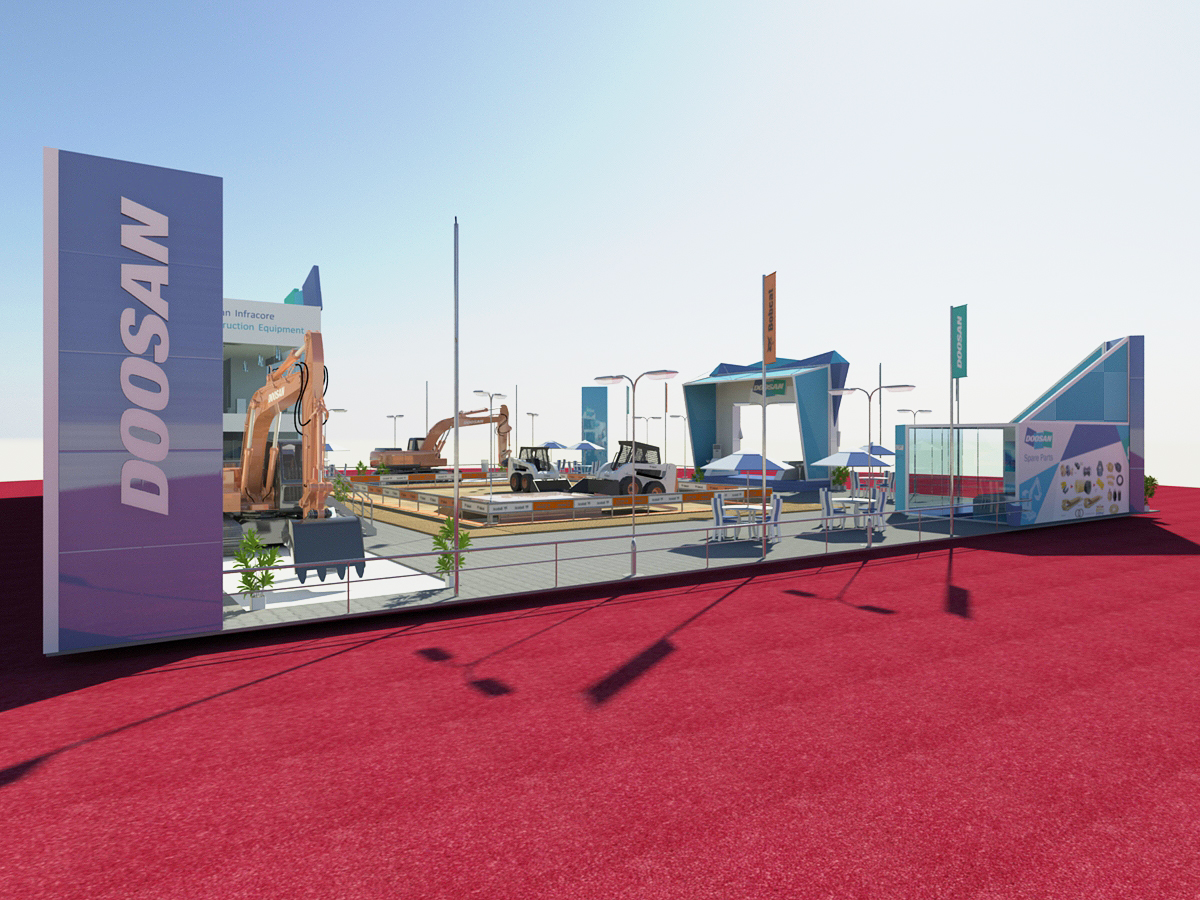 Doosan for Excon 2013 at BIEC, Bnglr-5