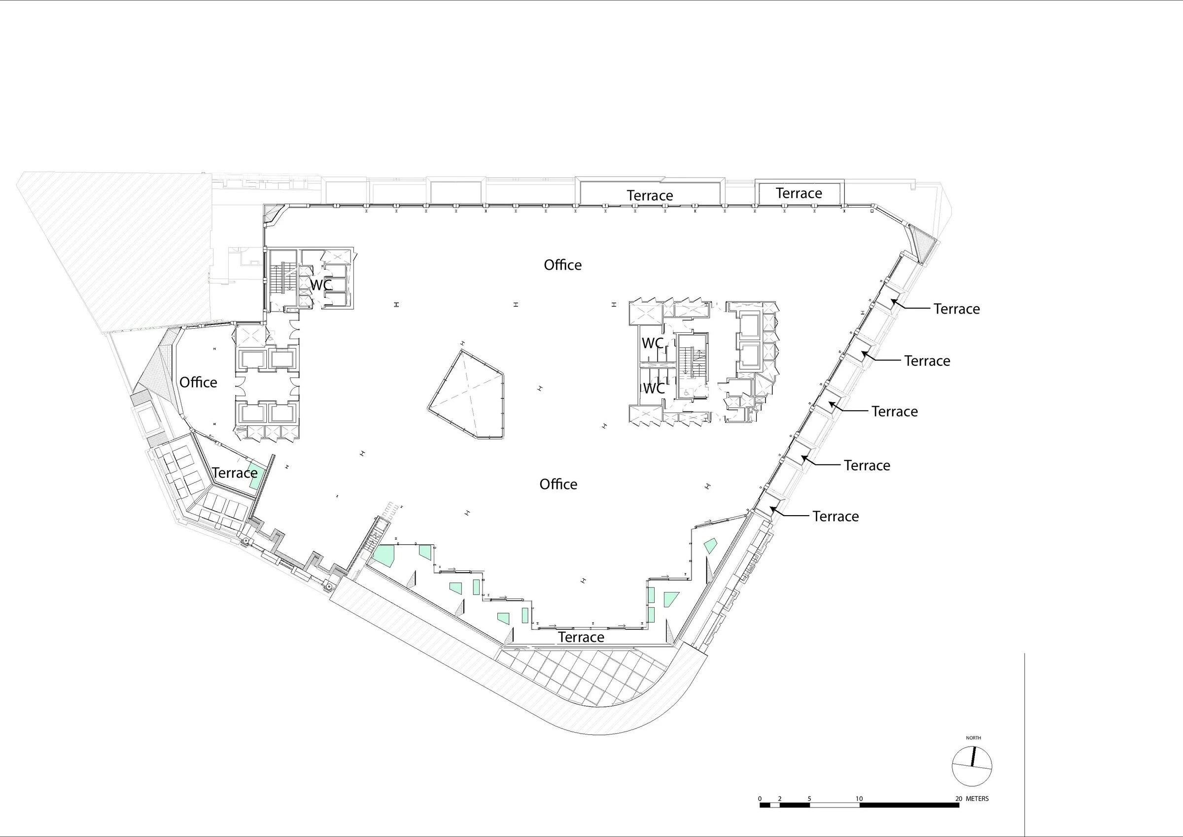 朗讯 W1丨英国伦敦丨Fletcher Priest Architects-63