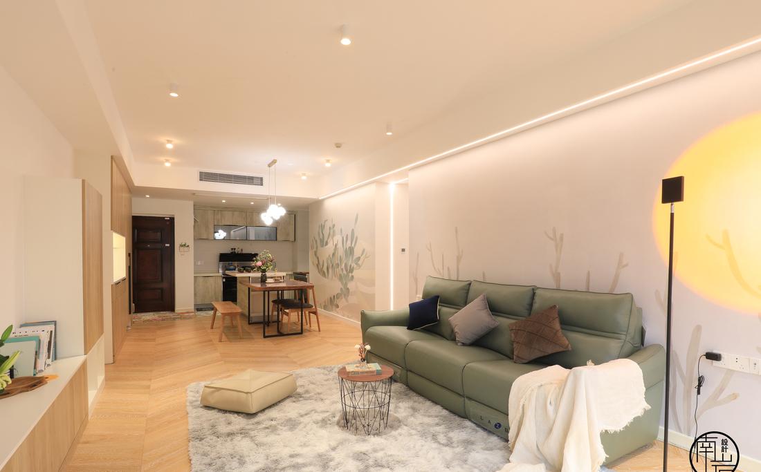 现代北欧无主灯设计 · 110㎡舒适家居-19