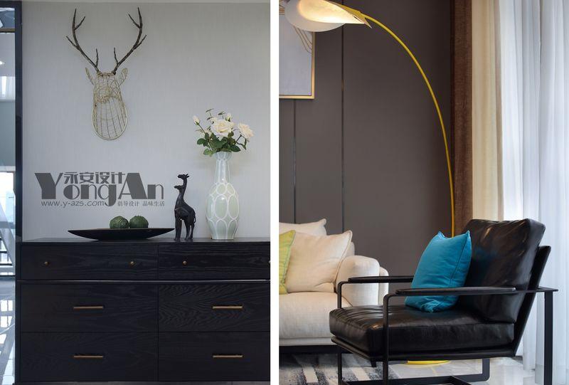 水木丹华现代风,温馨笑容点亮家的设计-16