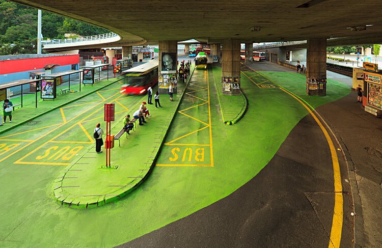 探索高速路下的城市空间 | 创新设计让交通枢纽变得更友好-12