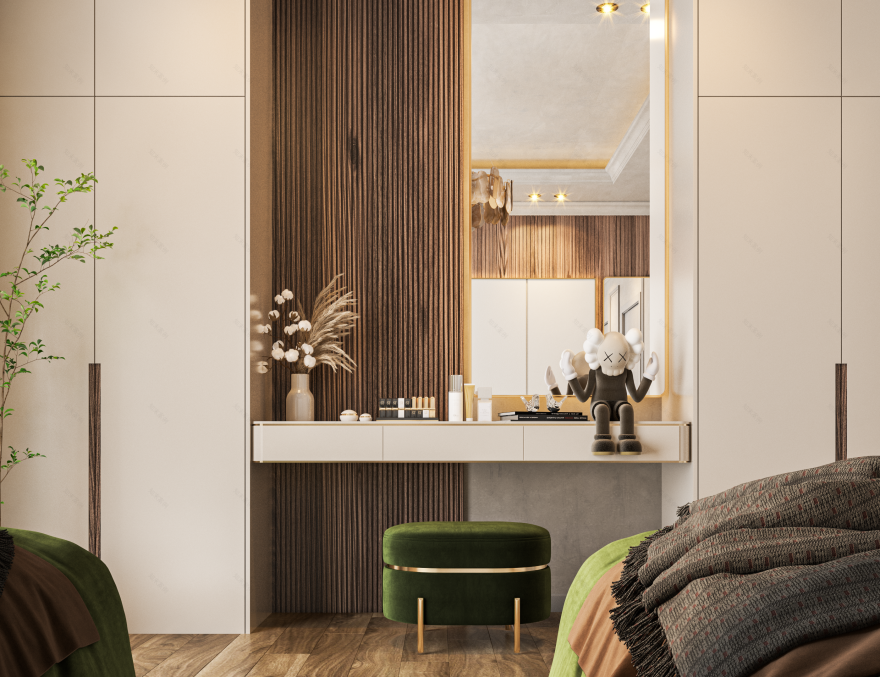 双人卧室设计丨埃及-9