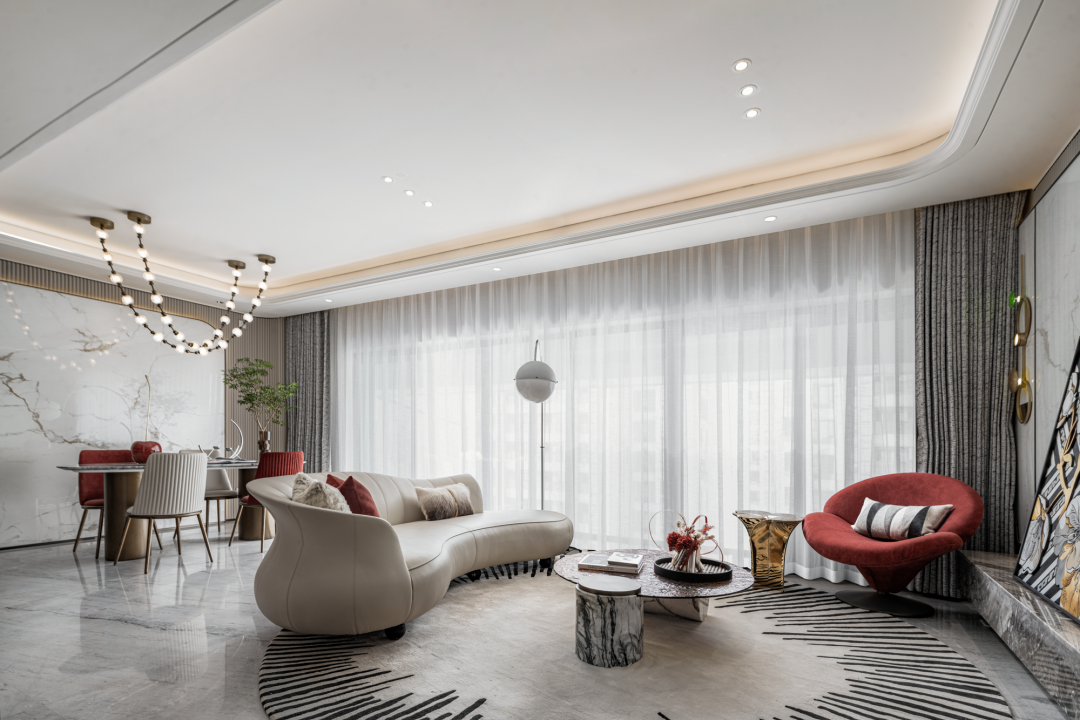 香奈儿风尚 · 苏州太仓湖语颂下叠样板间丨中国苏州丨元禾大千（软装）,矩阵上海设计中心（硬装）-11