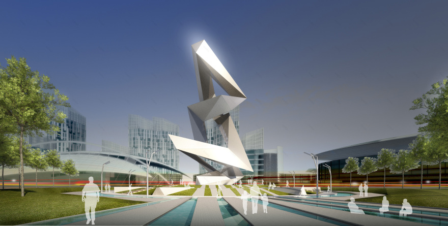 混搭风开发与总体规划 | 多业态综合体设计展示-5