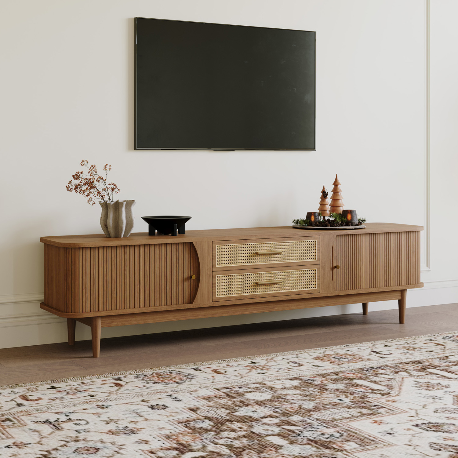 客厅空间沙发电视柜组合家具-15