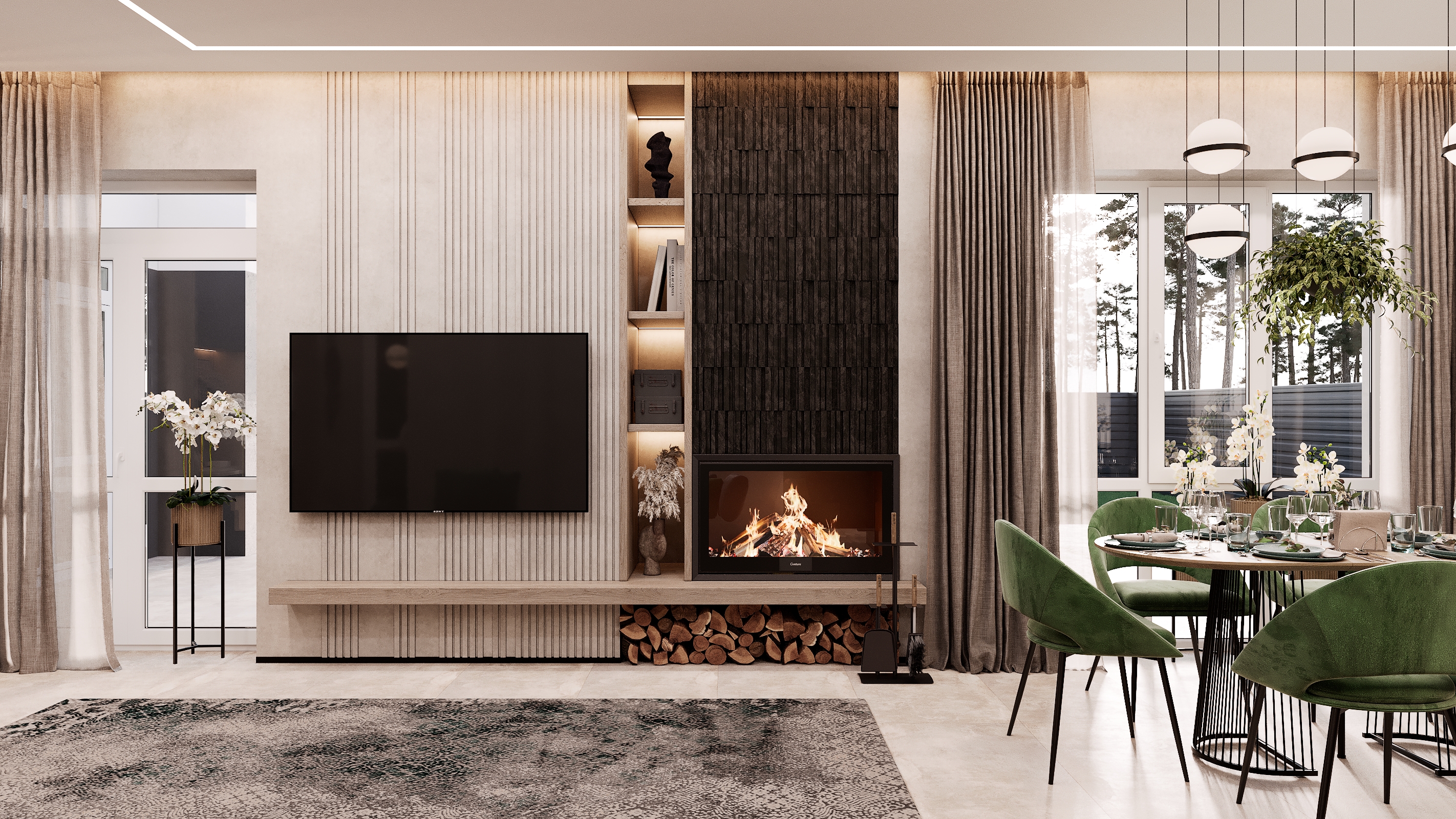 Beresan客厅室内设计项目-3