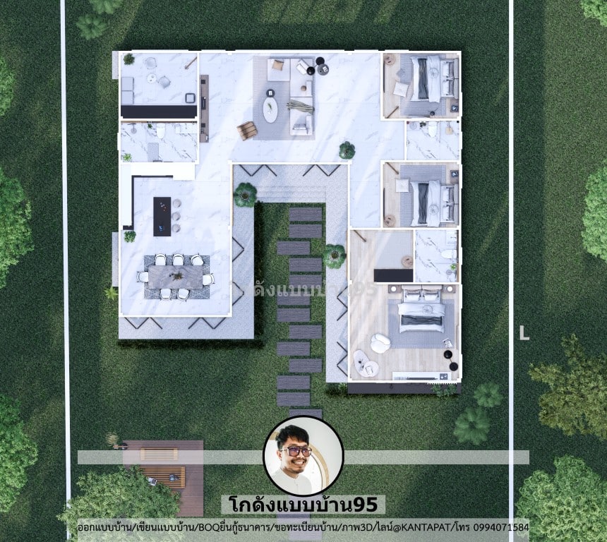 单层现代住宅P  2121-31