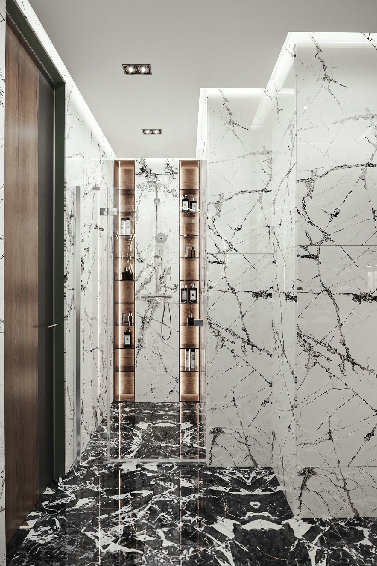 100㎡棕色系公寓 醇厚而温暖 沉稳而时尚-13