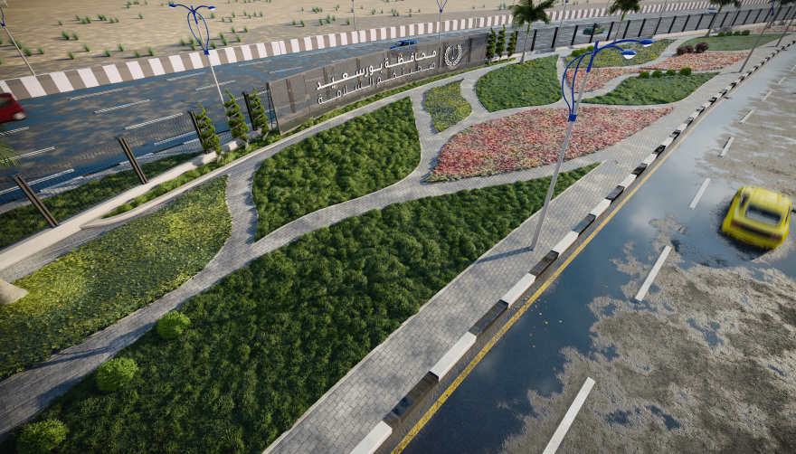 城市欢迎标志,花园丨埃及丨ABDULRHMAN ASHRAF-12