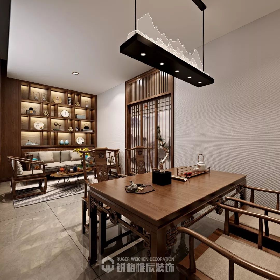 延安茶博馆 | 新中式禅意空间，体验茶道美学-11