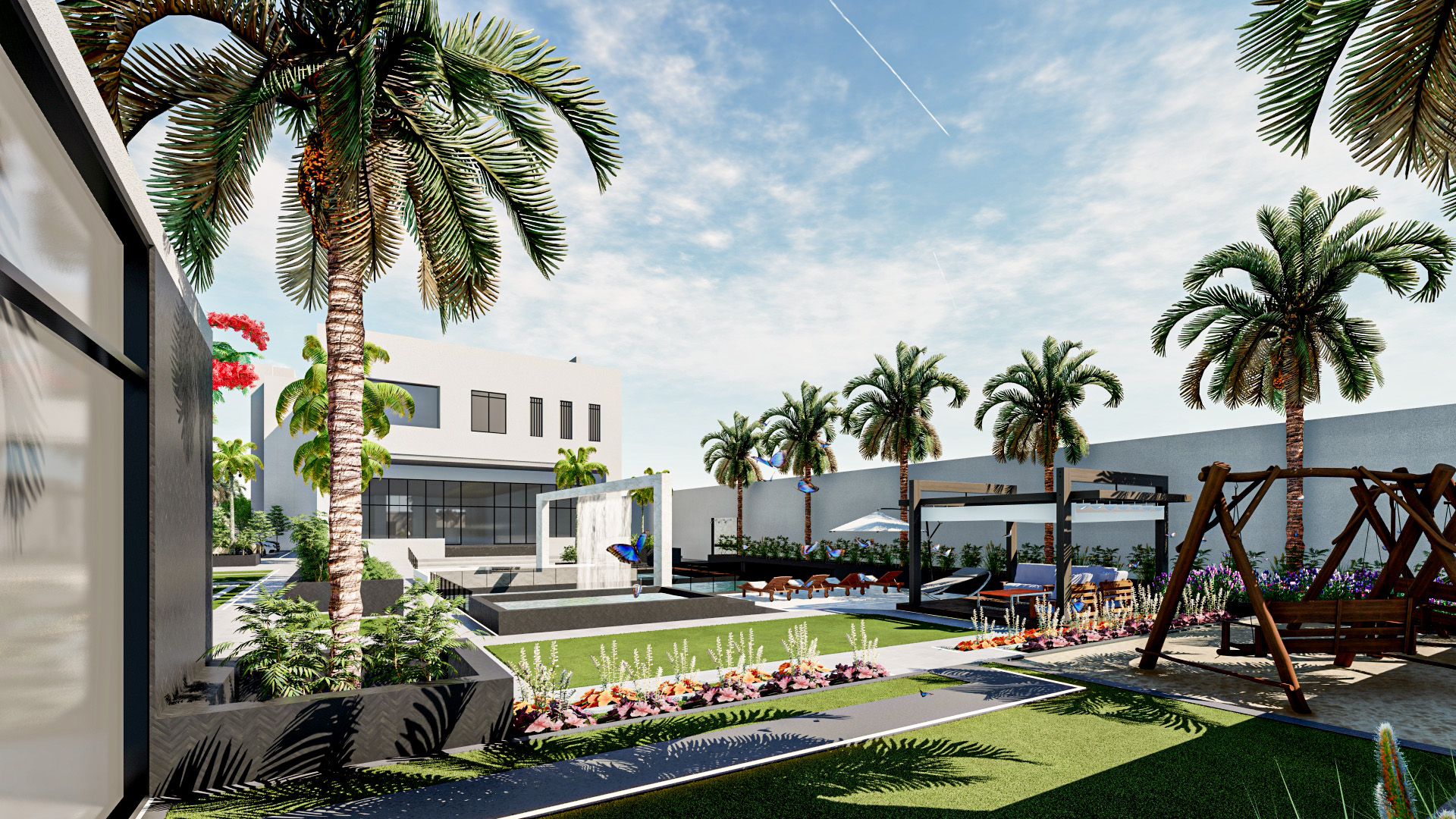 达曼别墅景观设计丨印度达曼-17