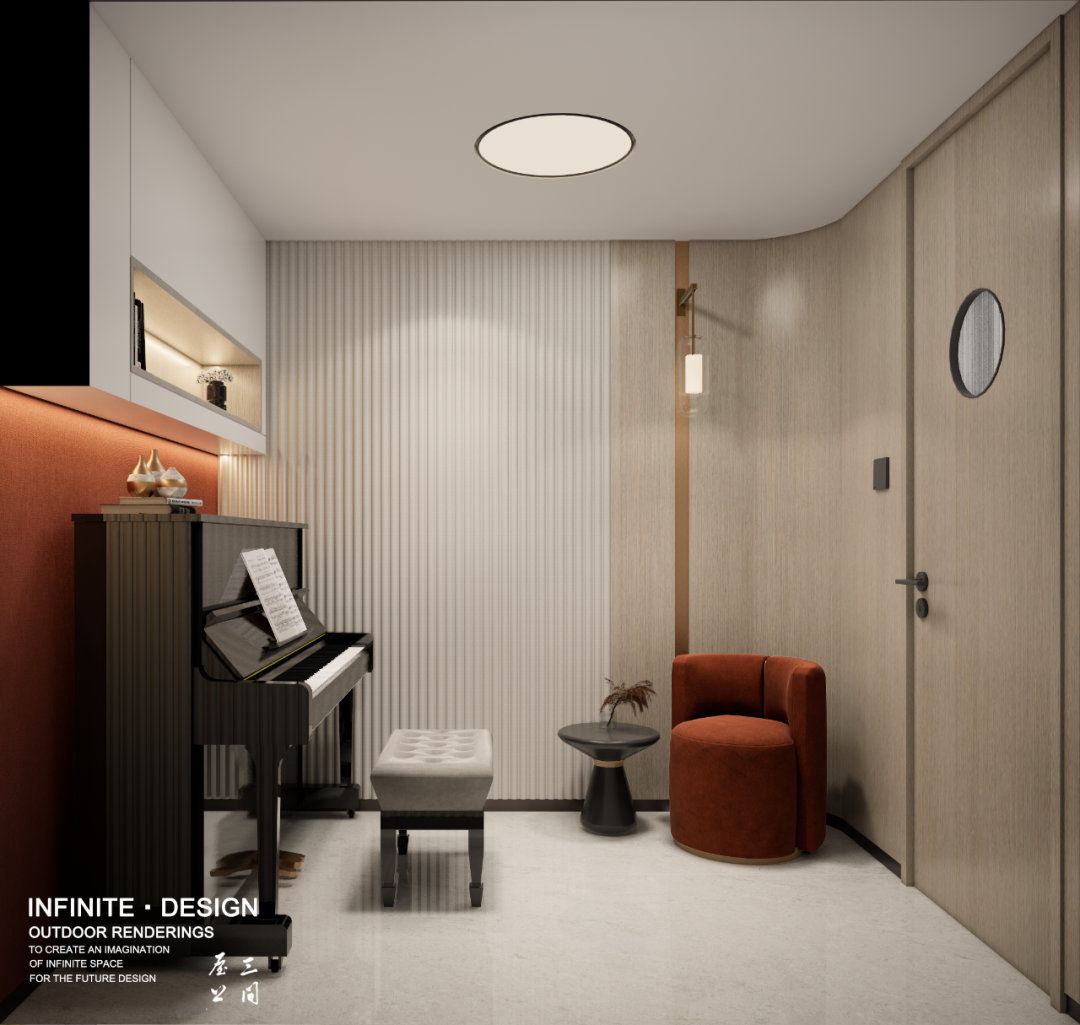 广东惠州柏乐琴行艺术教育——极简空间中的音乐律动-29