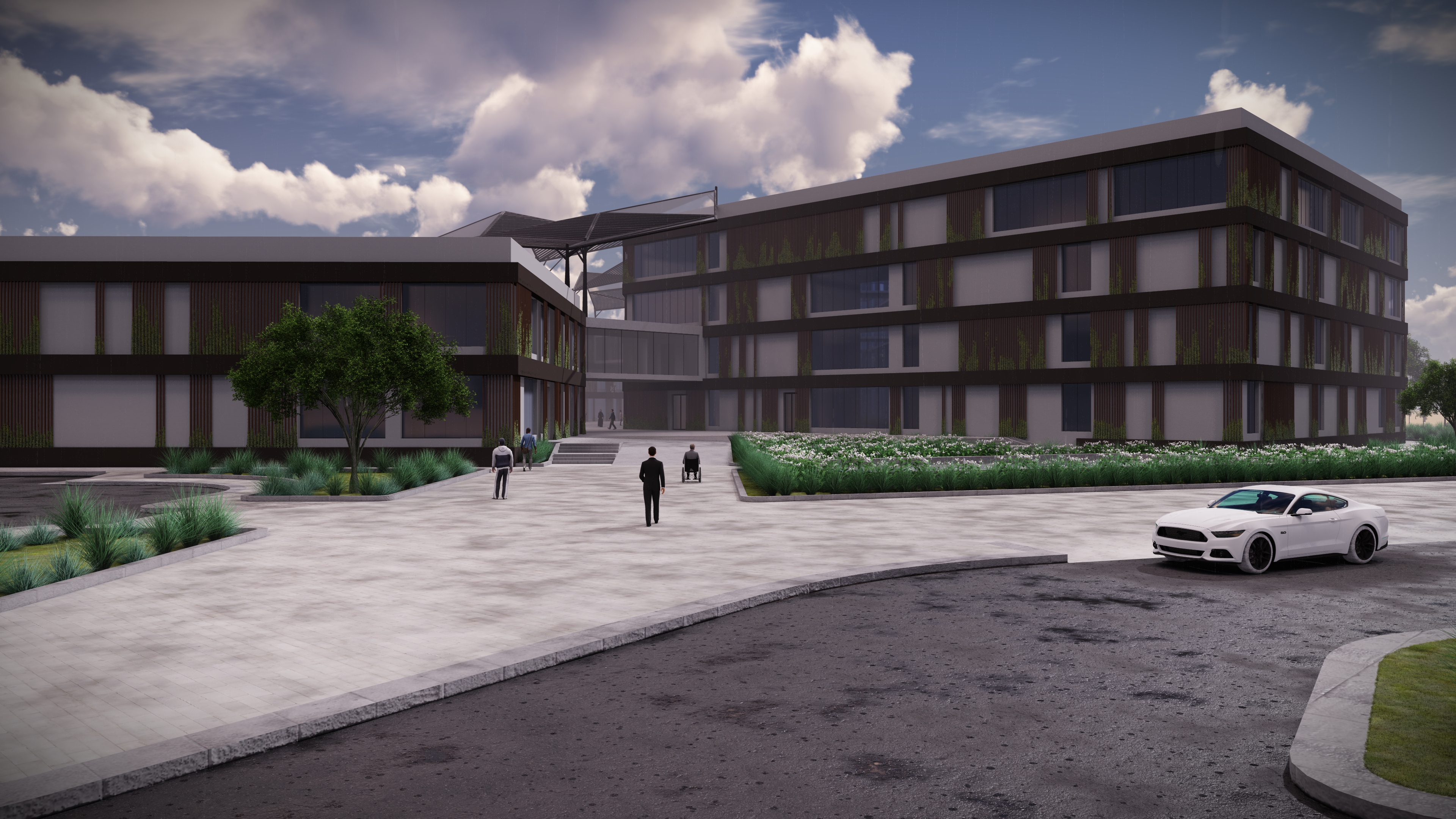 HEALING 身体残疾康复中心丨Ahram Candian大学工程学院建筑系-14