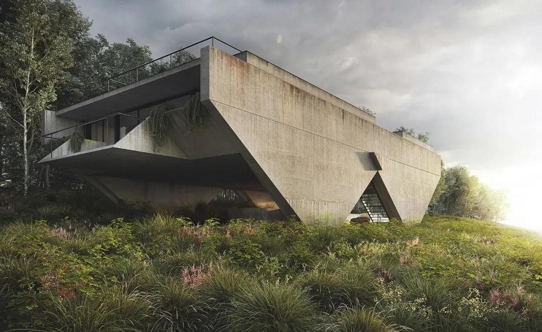 Adam Spychala--混凝土建筑的纯粹-23