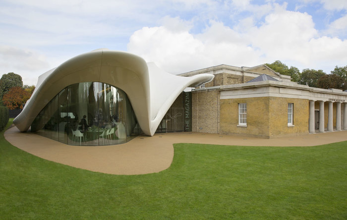 餐厅 The Magazine 英国 伦敦 Zaha Hadid 未来-0