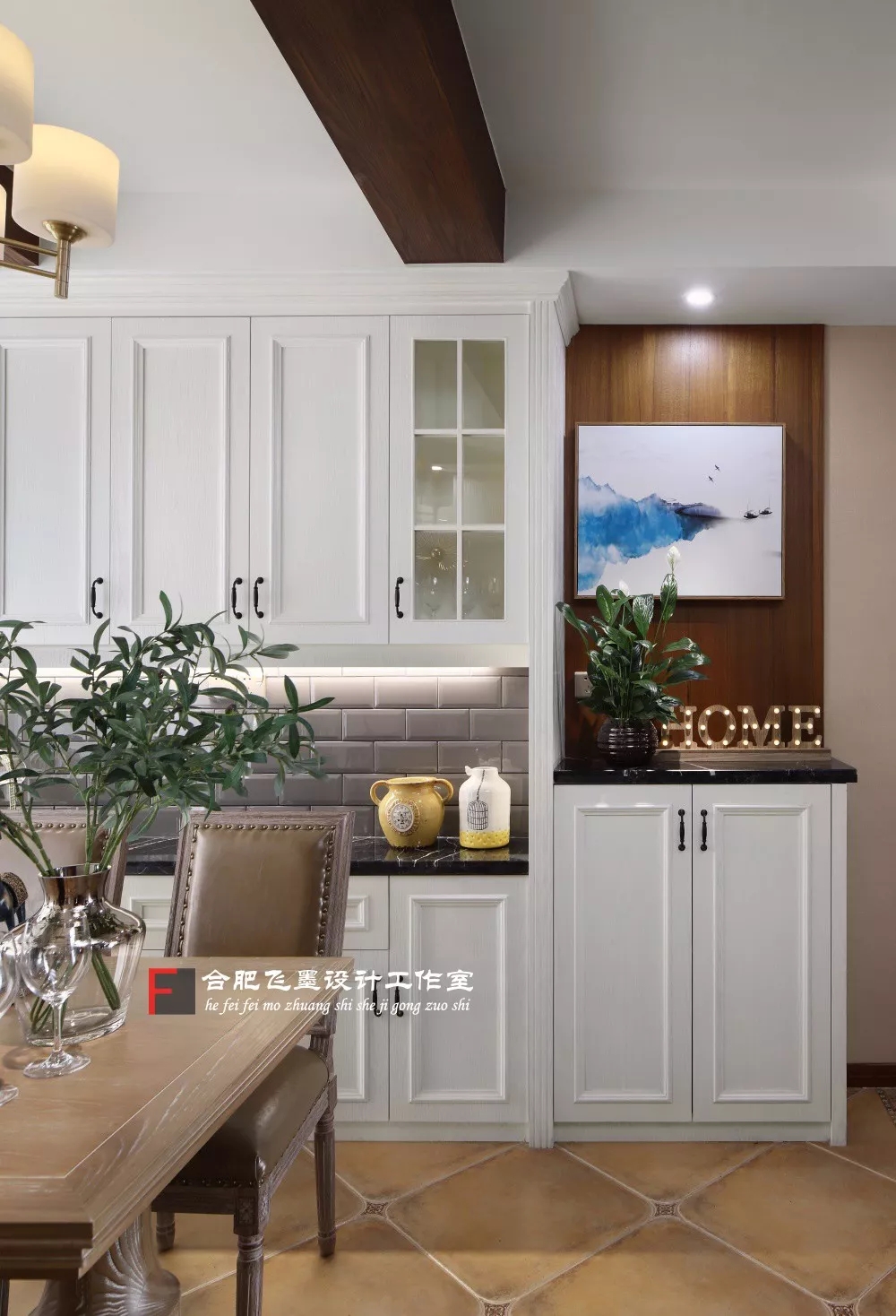 飞墨设计新作品 | 《彼岸花开》 | 200㎡美式-46