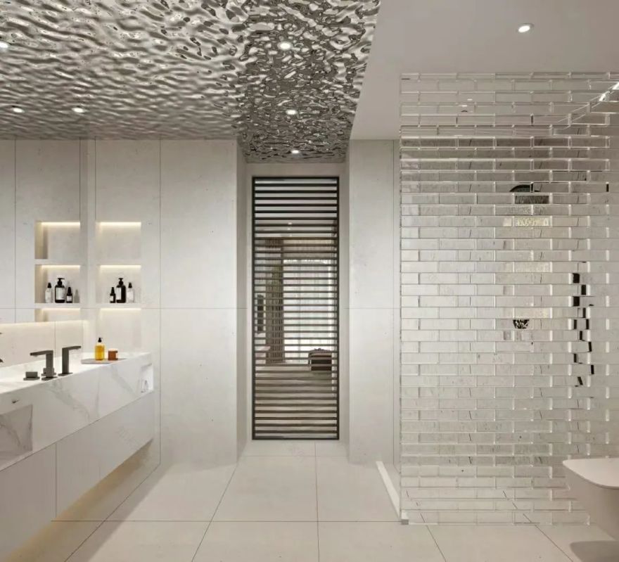 水波纹不锈钢 · 现代轻奢风格装饰-16