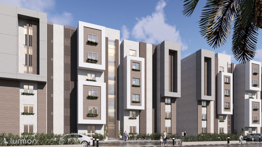 加拉拉市住房项目丨开罗大学工程学院建筑系-11