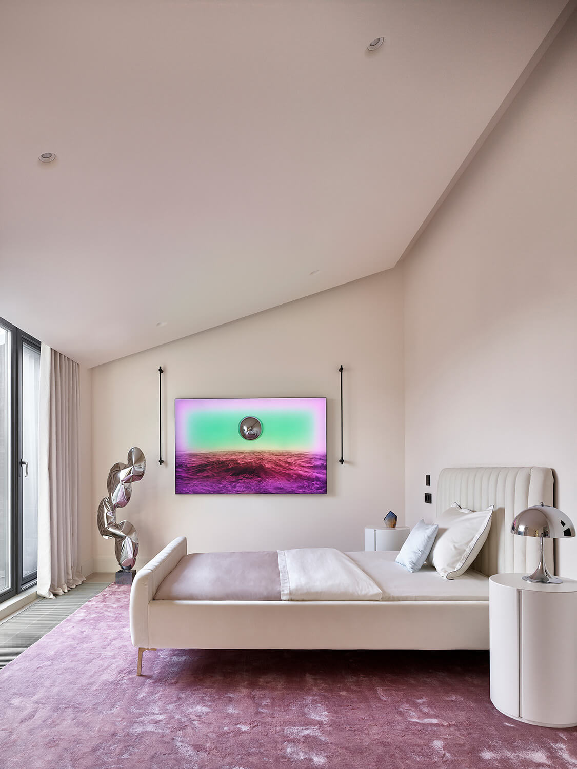 莫斯科色彩鲜艳的现代公寓丨俄罗斯莫斯科丨Well Done Interiors-64