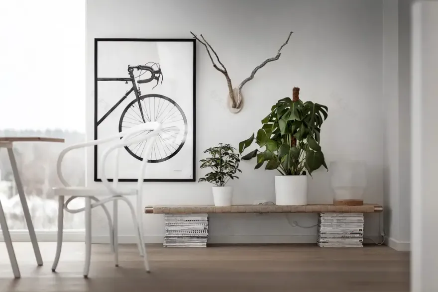 瑞典大空间家居设计,自然材质营造宽敞舒适氛围-10