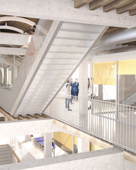 Entrepôts France tabac transformés en pépinière d'entreprises - CoCo architectureCoCo architecture