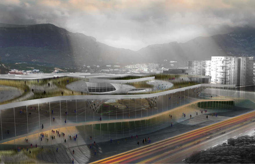 地拉那多模式枢纽 | 布兰科建筑与设计办公室-7