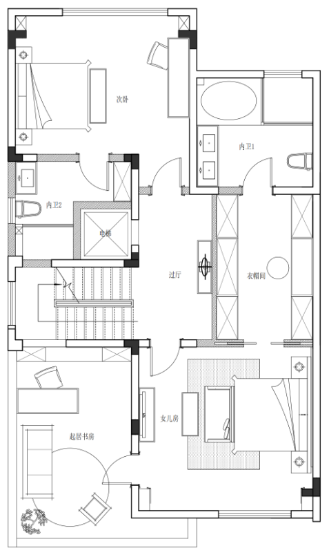 《依云水岸》高品质住宅设计丨B&W DESIGN-41