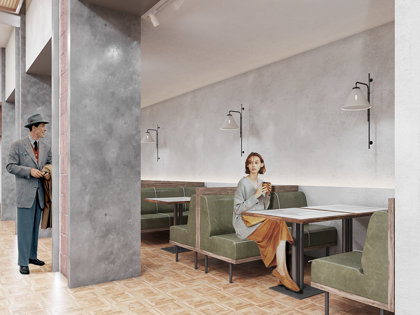 布拉格啤酒餐厅丨Archangel Architects-14