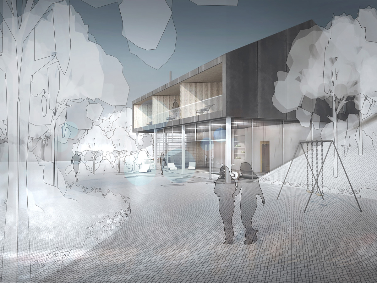 博若莱休闲住宿建筑(含民宿和SPA)项目丨法国丨GNF Dank Architectes-2