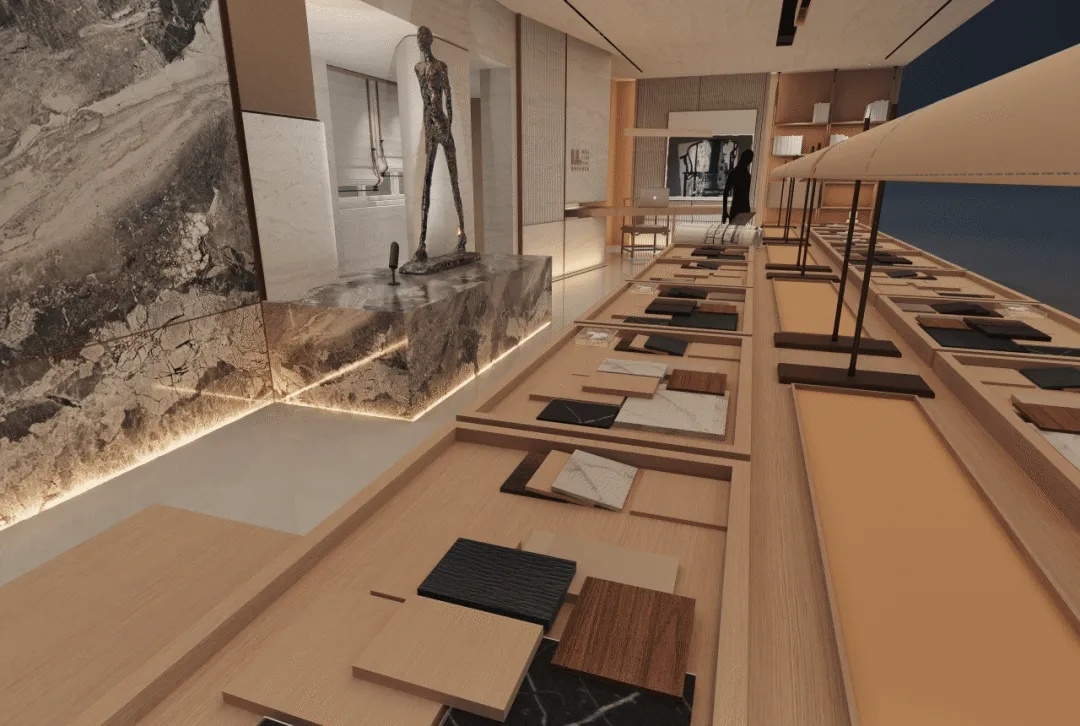 沈阳绿萝复合板艺术展厅丨中国沈阳丨QI'S建筑设计师事务所-21