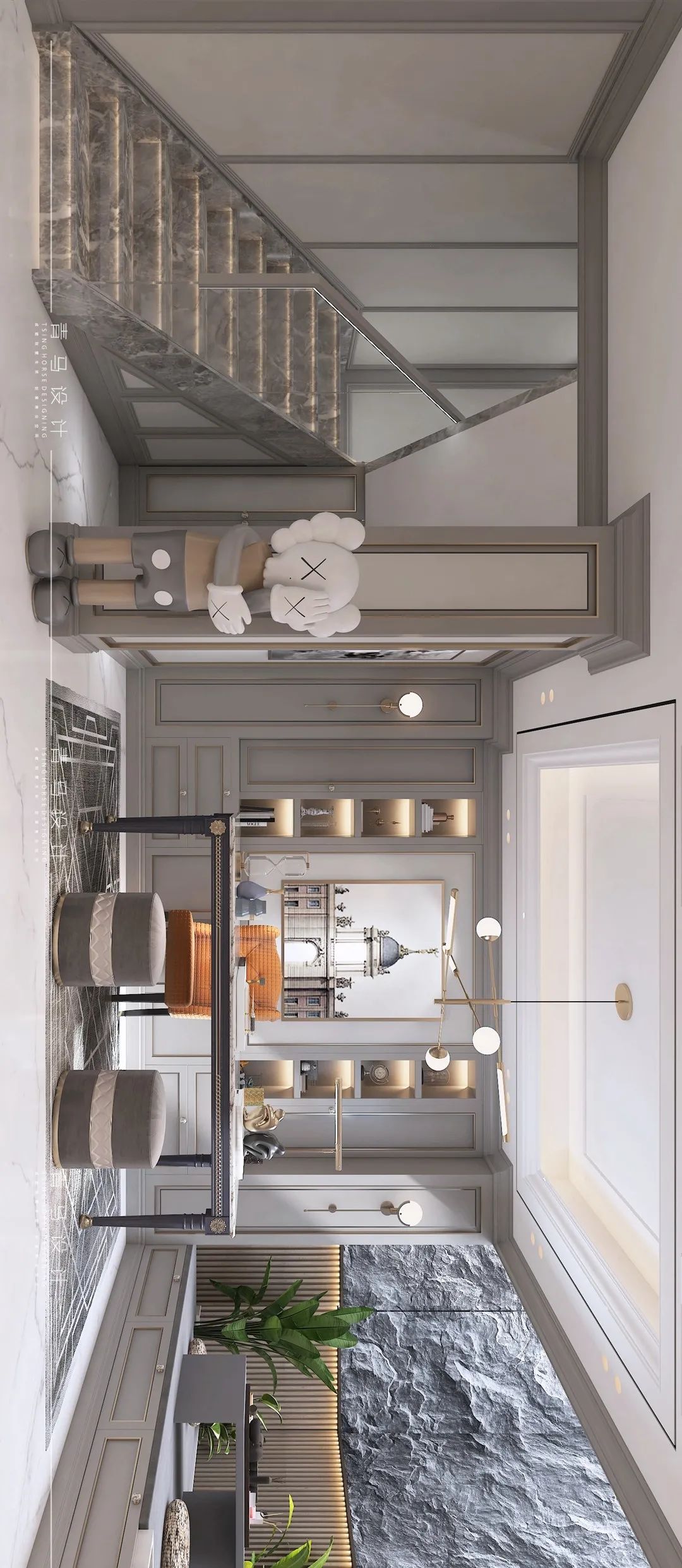 科为城墅美式别墅设计丨青马别墅空间设计-51