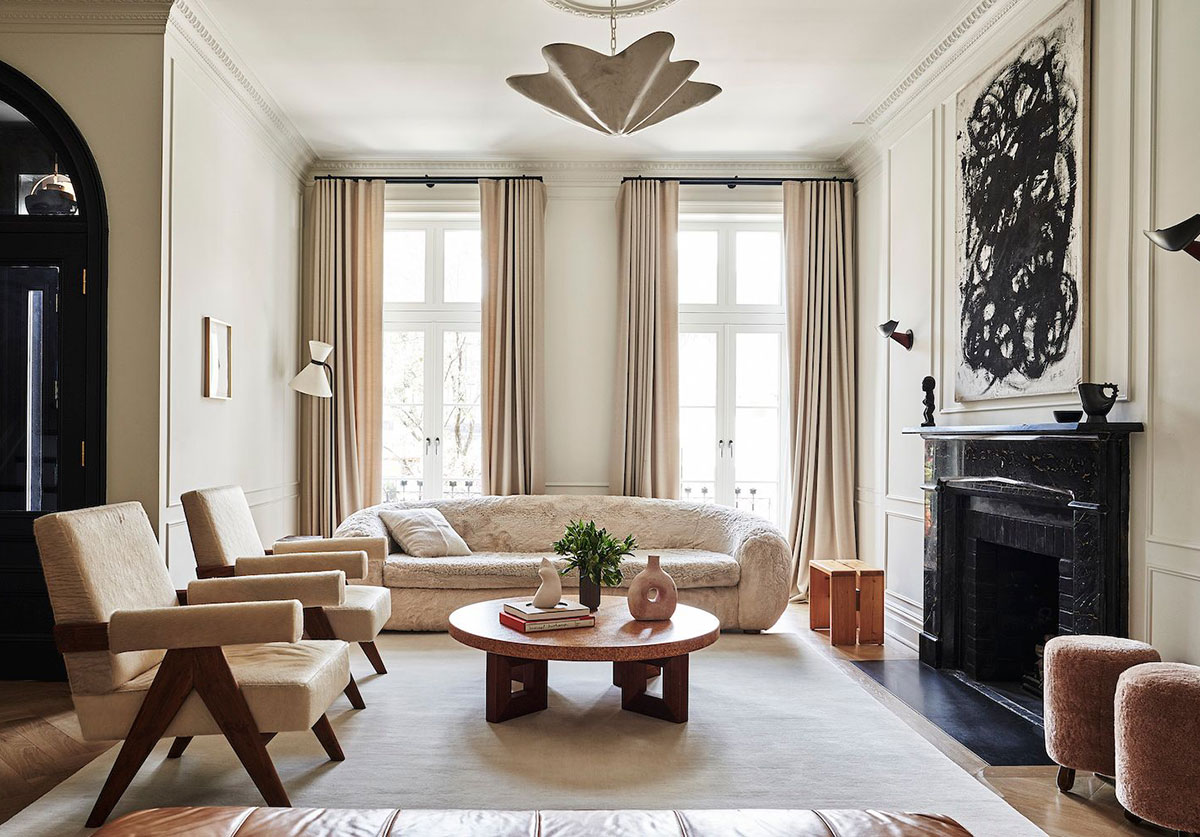 纽约西村优雅别墅 | 古典与现代的完美融合-1