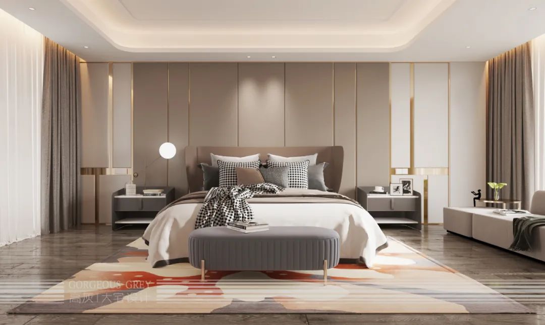 蔚蓝天地 160 平别墅设计丨高灰别墅设计-55