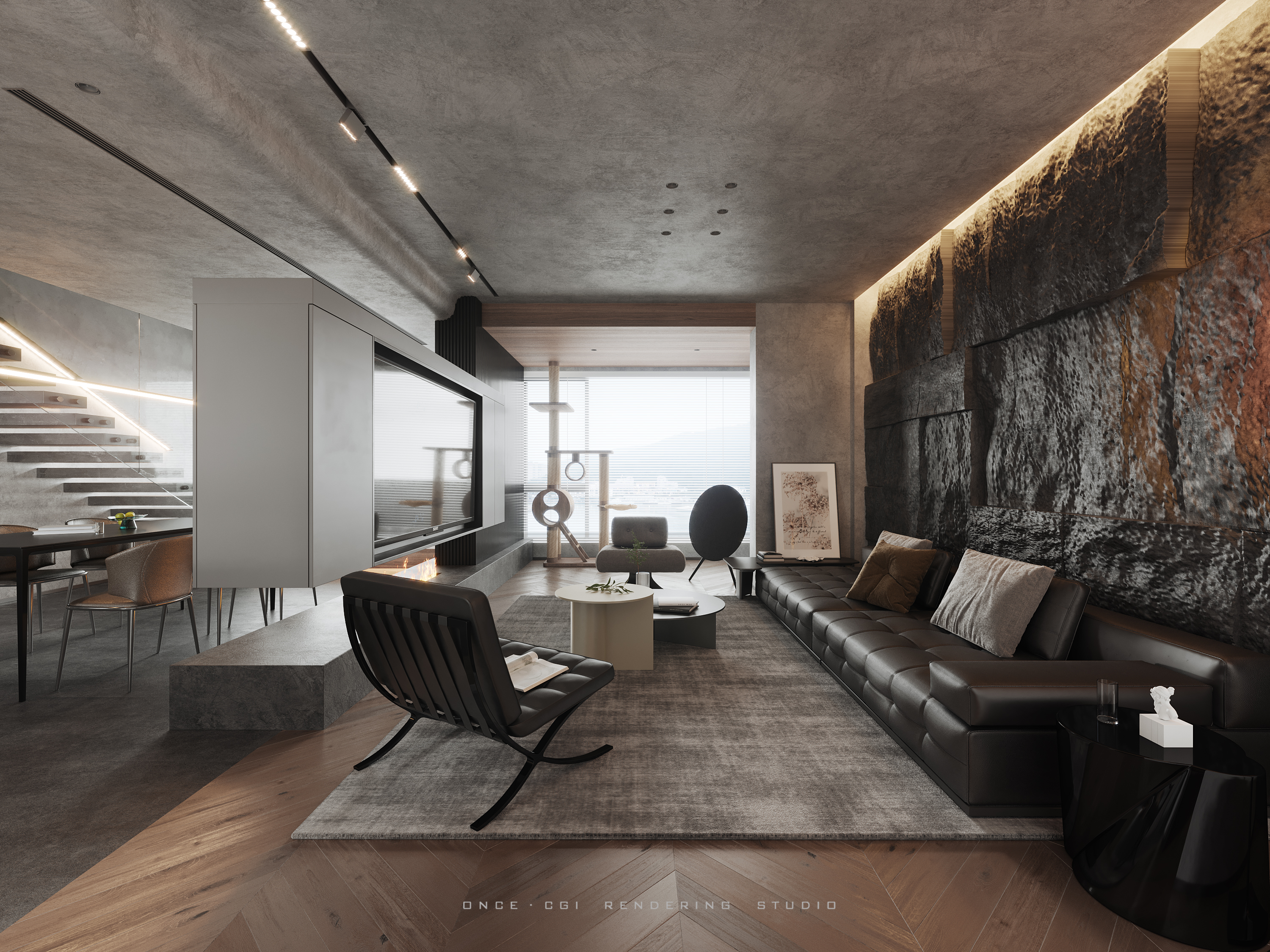 几个空间渲染合集丨ONCE·RENDERING·STUDIO-45