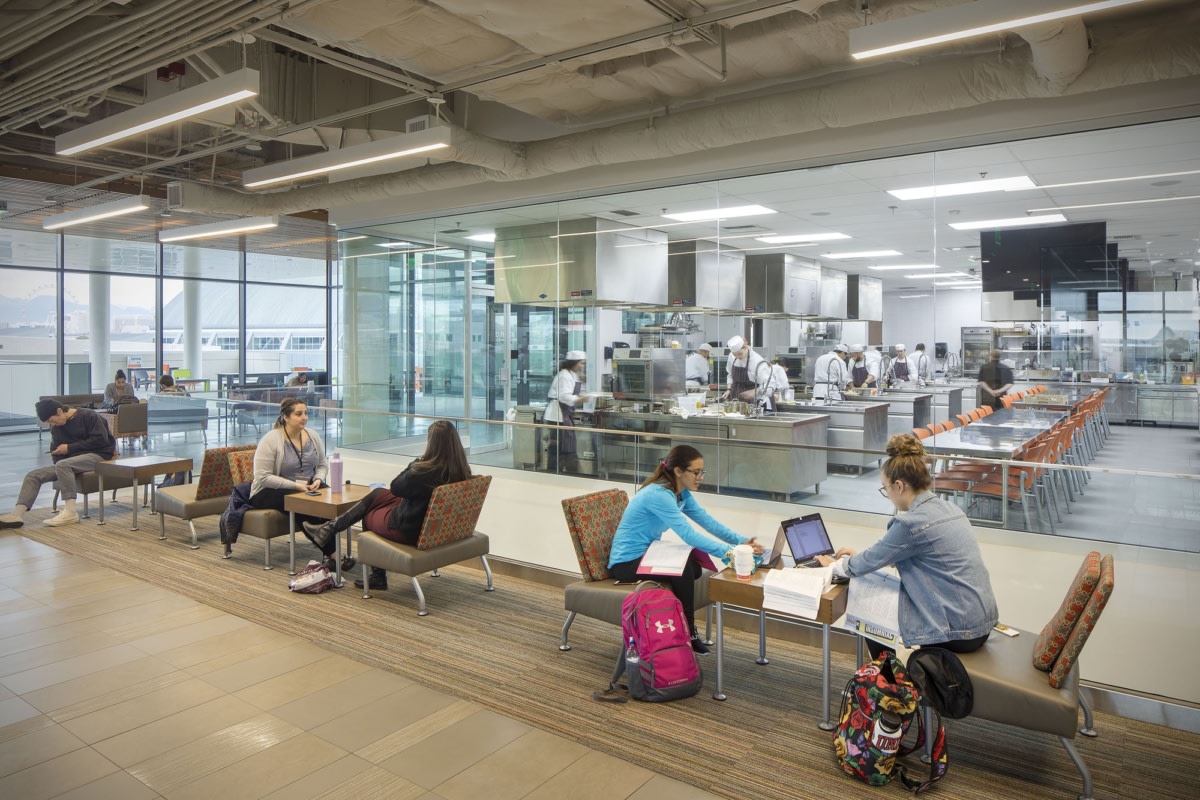 拉斯维加斯大学酒店管理学院奢华教学楼丨美国-18