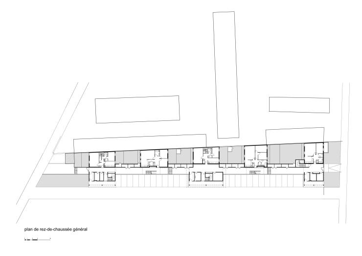24套社会住房  骑士一区街区改造丨法国丨Philippe Challes建筑工作室-8