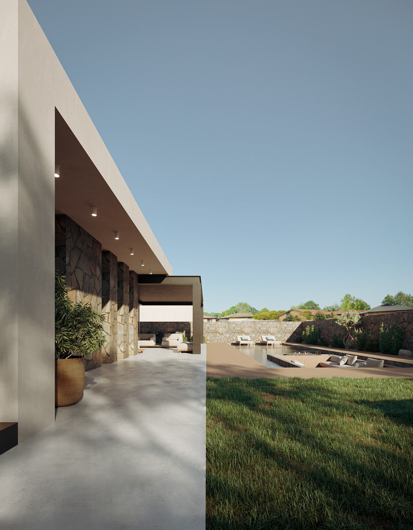 特色住宅空间  大气格调空间丨墨西哥-8