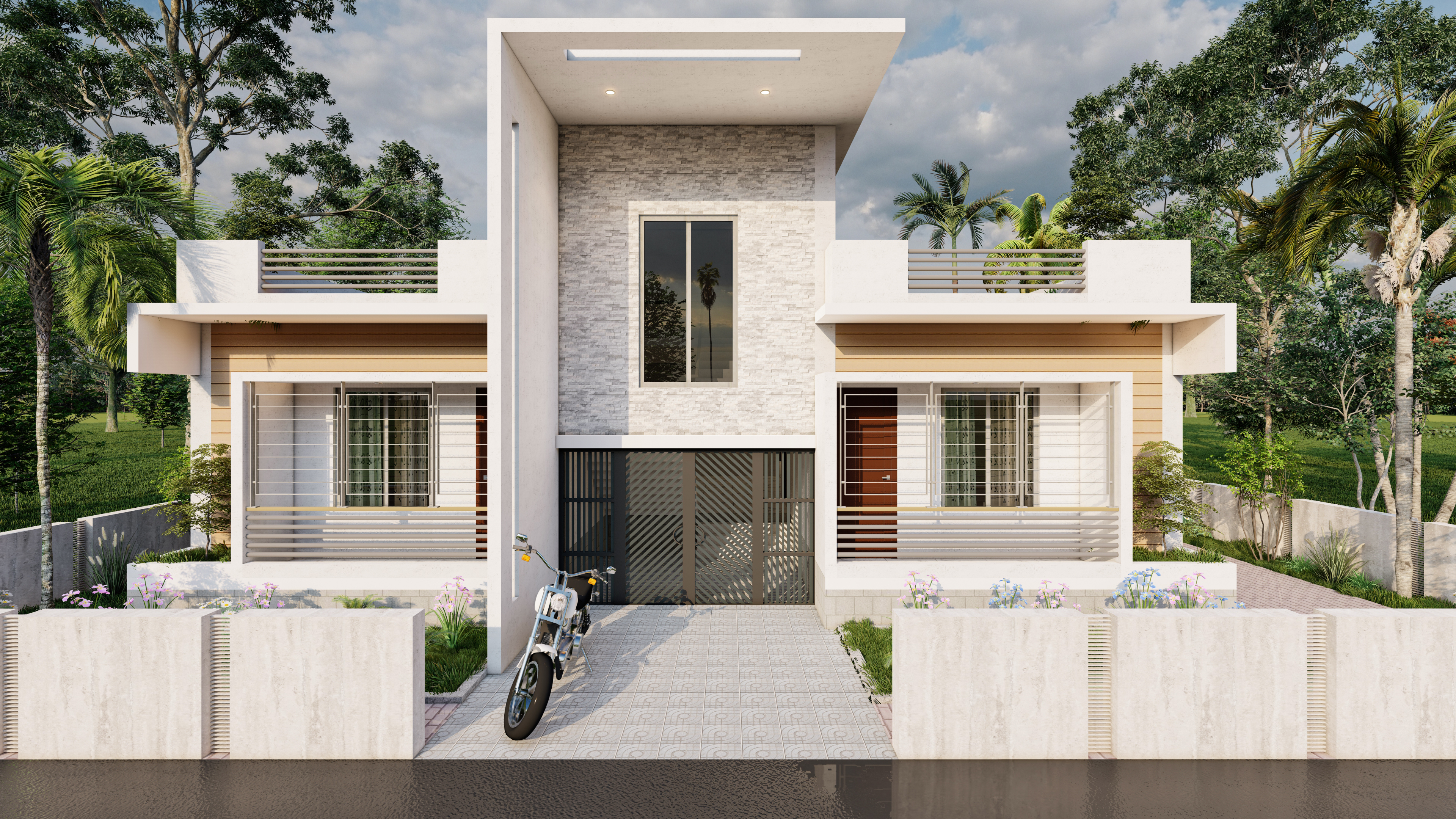 Village House at Joregachha,Bogura 自建别墅-2