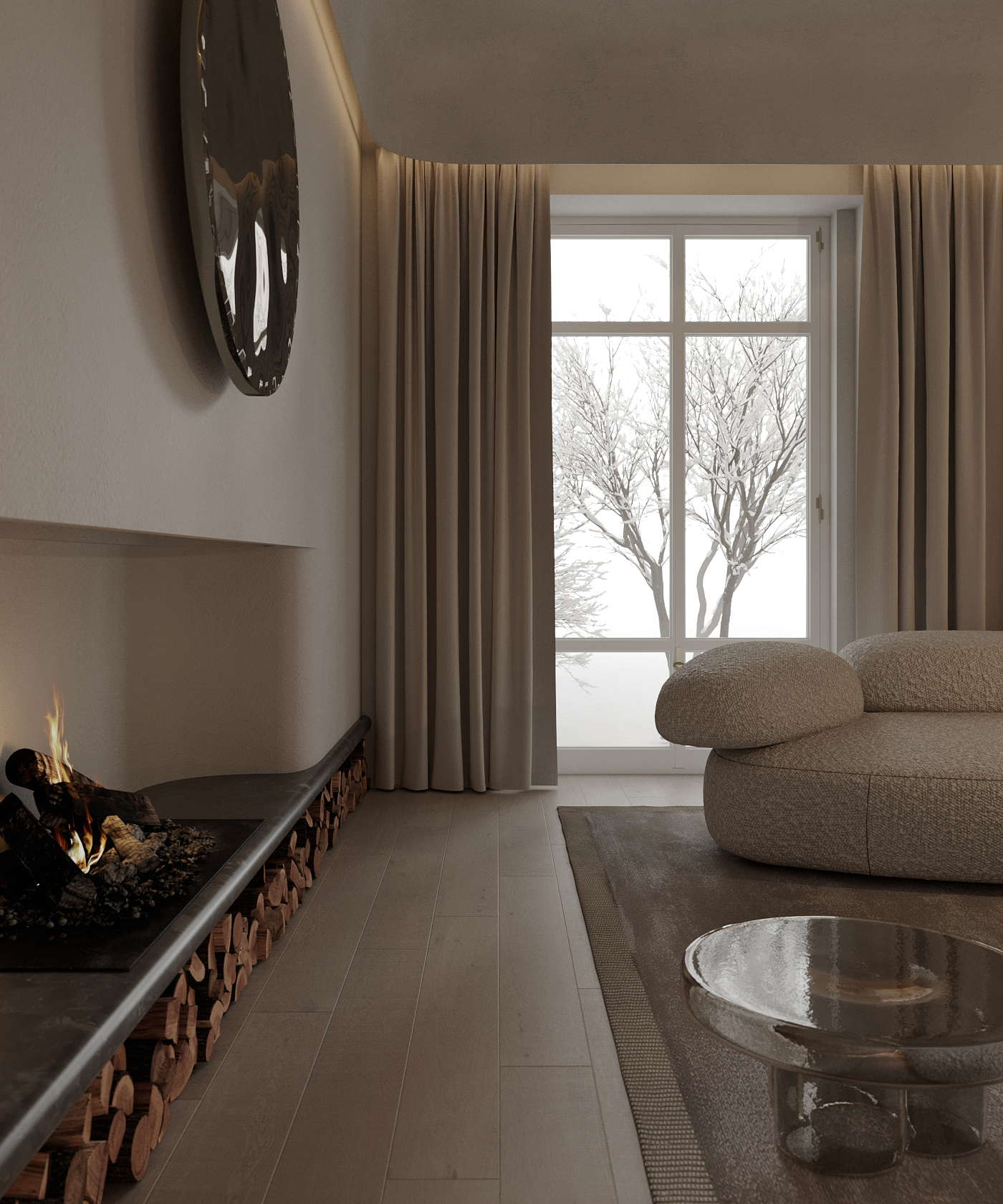 比利时冬季私人住宅丨SEDOVA ELENA-14